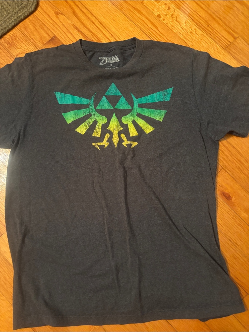 Men’s Dark Gray Nintendo Legend of the Zelda T Shirt